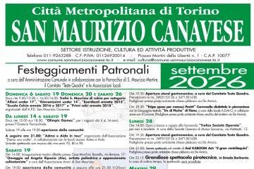 Festa Patronale di San Maurizio Martire 2026