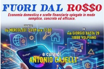 Fuori dal Rosso: al Centro Famiglia di Volpiano un laboratorio per imparare a gestire il denaro