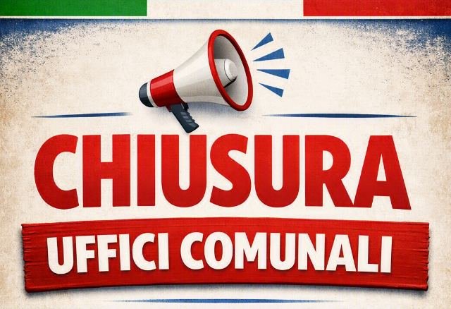 Chiusura uffici comunali per festa patronale 21 settembre 2026