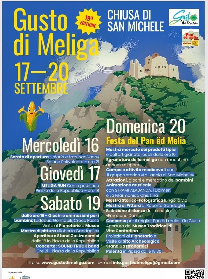 🌽Nella terza domenica di settembre a Chiusa di San Michele torna la…