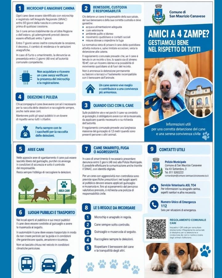 🐾 Cani e convivenza civile: il valore del confronto 👉Si è svolto venerdì 18…