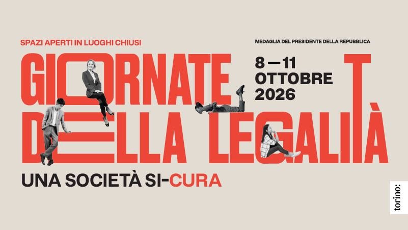 ⚖️ Torna anche quest'anno Giornate della Legalità - Spazi aperti in luoghi chiusi, con la sua quarta edizione!