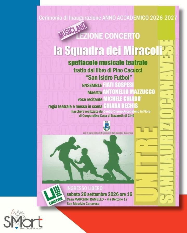 🎓L'Unitre ci invita tutti alla cerimonia di inaugurazione dell'anno accademico…