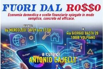 Fuori dal Rosso: al Centro Famiglia di Volpiano un laboratorio per imparare a gestire il denaro