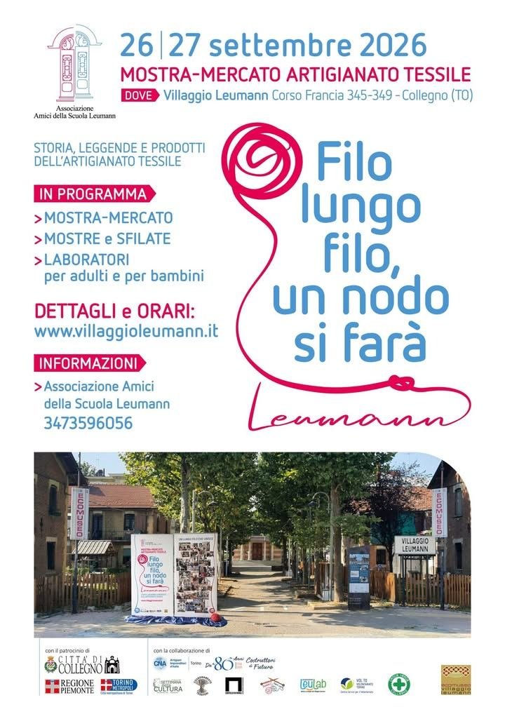🧶Nel fine settimana di sabato 26 e domenica 27 settembre, lo storico Villaggio…