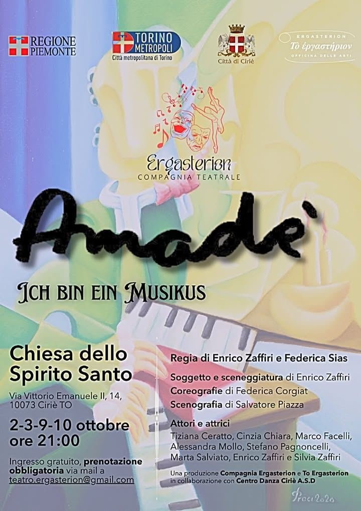 🎭 Il teatro d'autore torna protagonista a Cirié con un emozionante omaggio a…