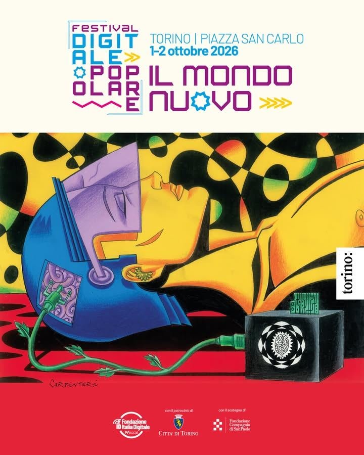 🤖 Il Festival Digitale Popolare, giunto alla quinta edizione, ha come tema quest'anno “Il mondo nuovo” ed esplora come tecnologi...