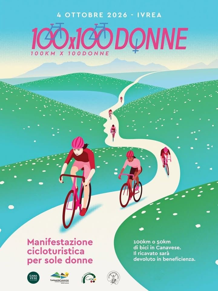 🚴‍♀ Appuntamento domenica 4 ottobre per la seconda edizione della 100x100donne,…