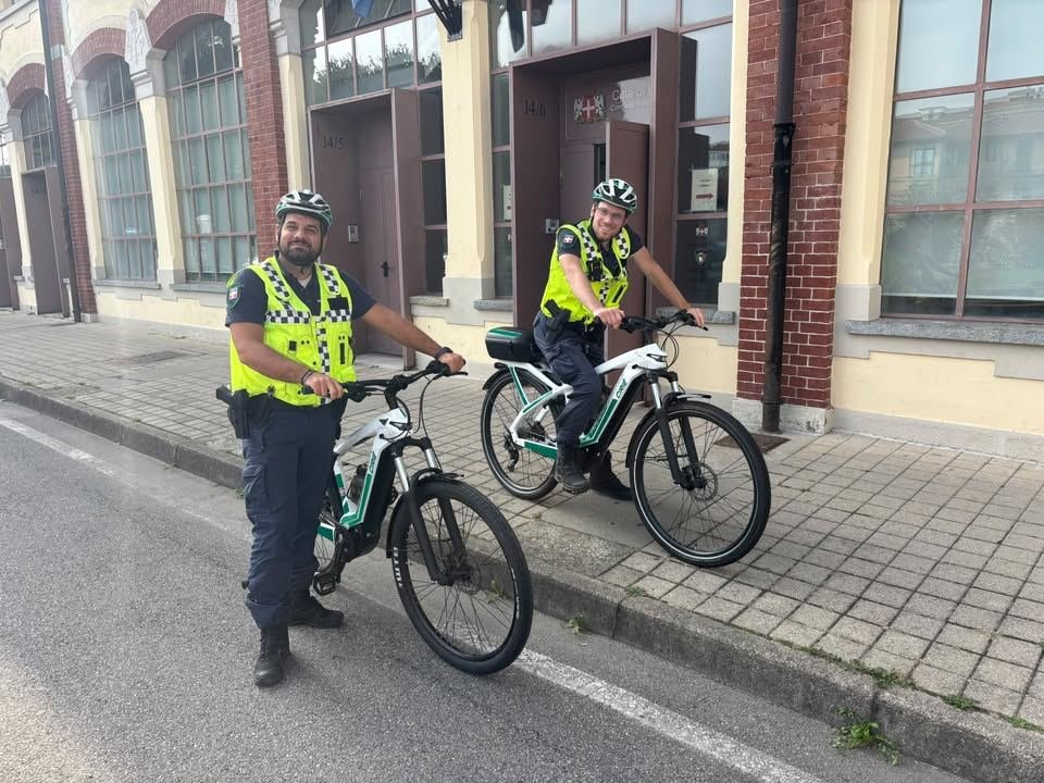 🚲 Riprendono i servizi su bici della Polizia Locale di Cirié È nuovamente…