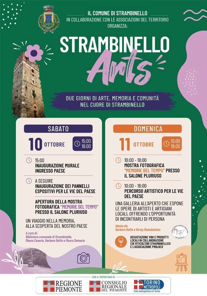 ✅Il Comune di Strambinello, in collaborazione con le associazioni del…