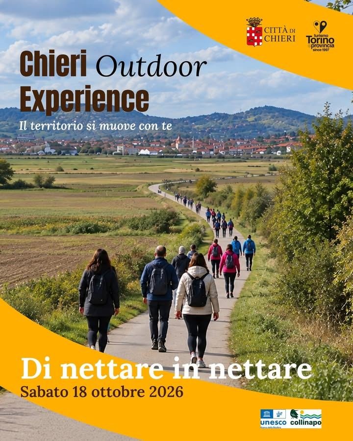 🍯Domenica 18 ottobre lasciati guidare alla scoperta del Chierese, con una…