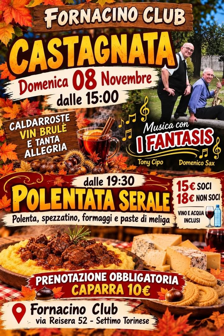 🌰🌰 CASTAGNATA A FORNACINO 🌰🌰 Anche se a guardare fuori dalla finestra non si…