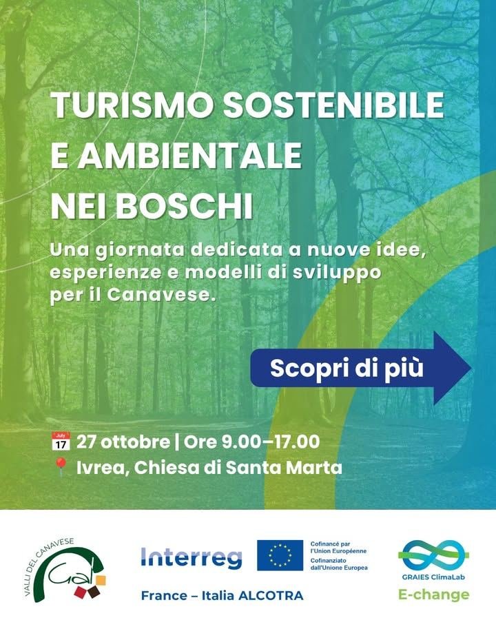 ⚡️Turismo sostenibile a Ivrea con GAL Valli del Canavese