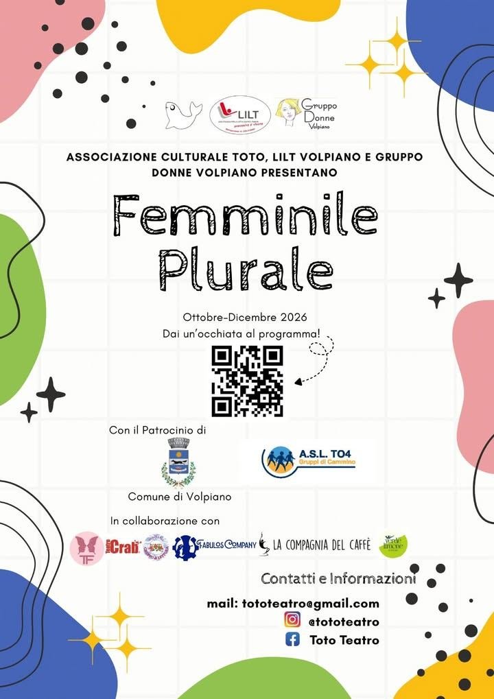 🌸 A VOLPIANO ARRIVA FEMMINILE PLURALE