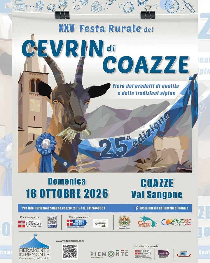 ✅Domenica 18 ottobre è in programma la venticinquesima edizione della Festa…