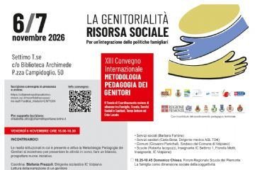 Volpiano partecipa al XIII Convegno Internazionale sulla Metodologia Pedagogia dei Genitori