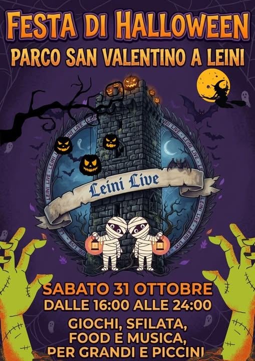 🧛🧛 HALLOWEEN AL PARCO 🧛‍♂️🧛‍♂️ Il parco San Valentino si trasforma in un luogo…