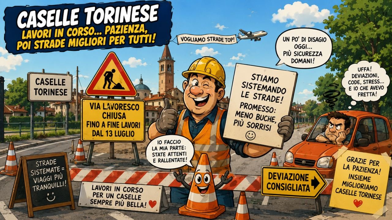 8 Luglio tra pizze, cantieri e strisce appena dipinte