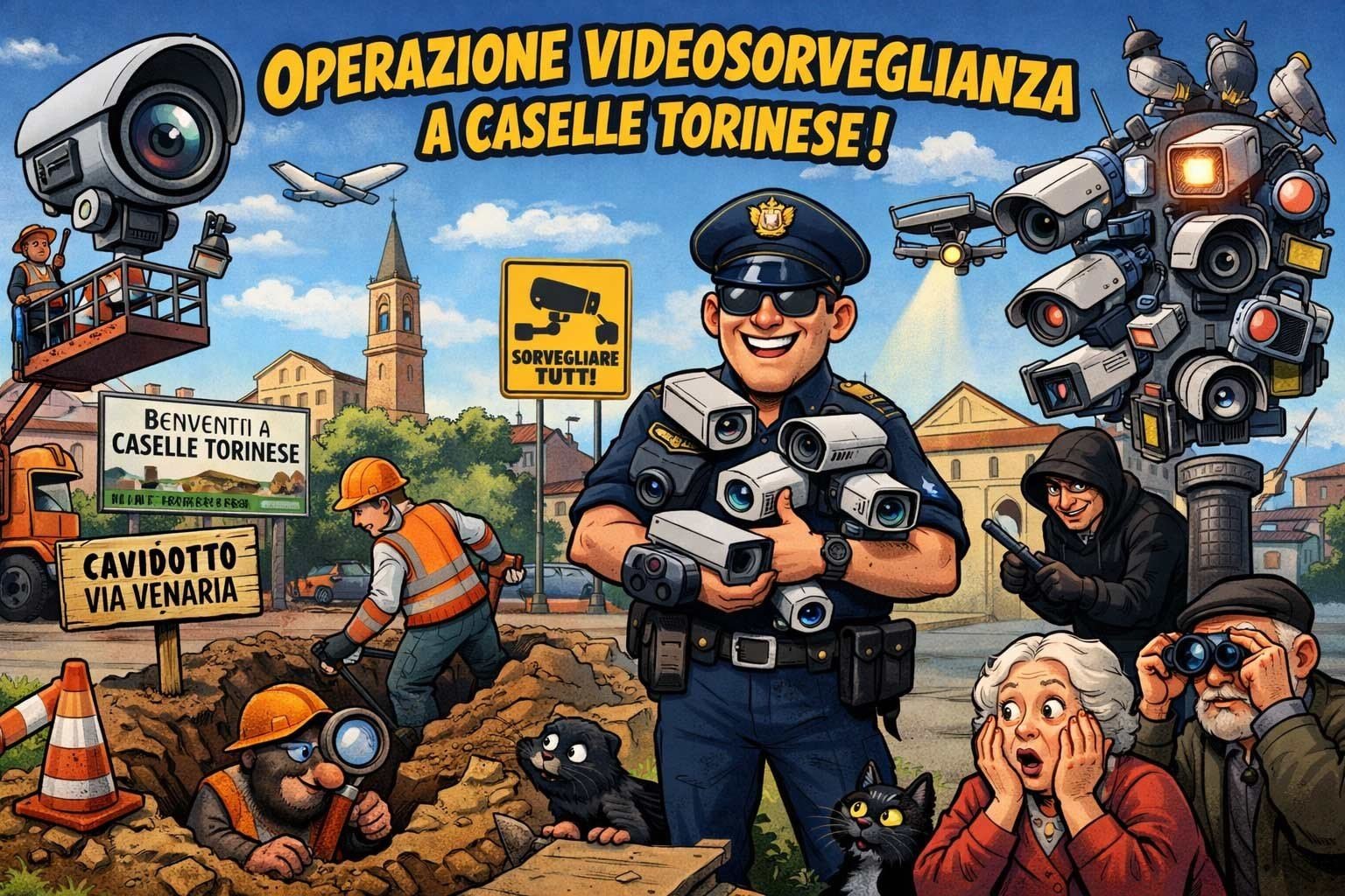16 Dicembre Presepi, fioriere e divieti vari: cronache di un Natale casellese all'insegna dell’ordinanza”