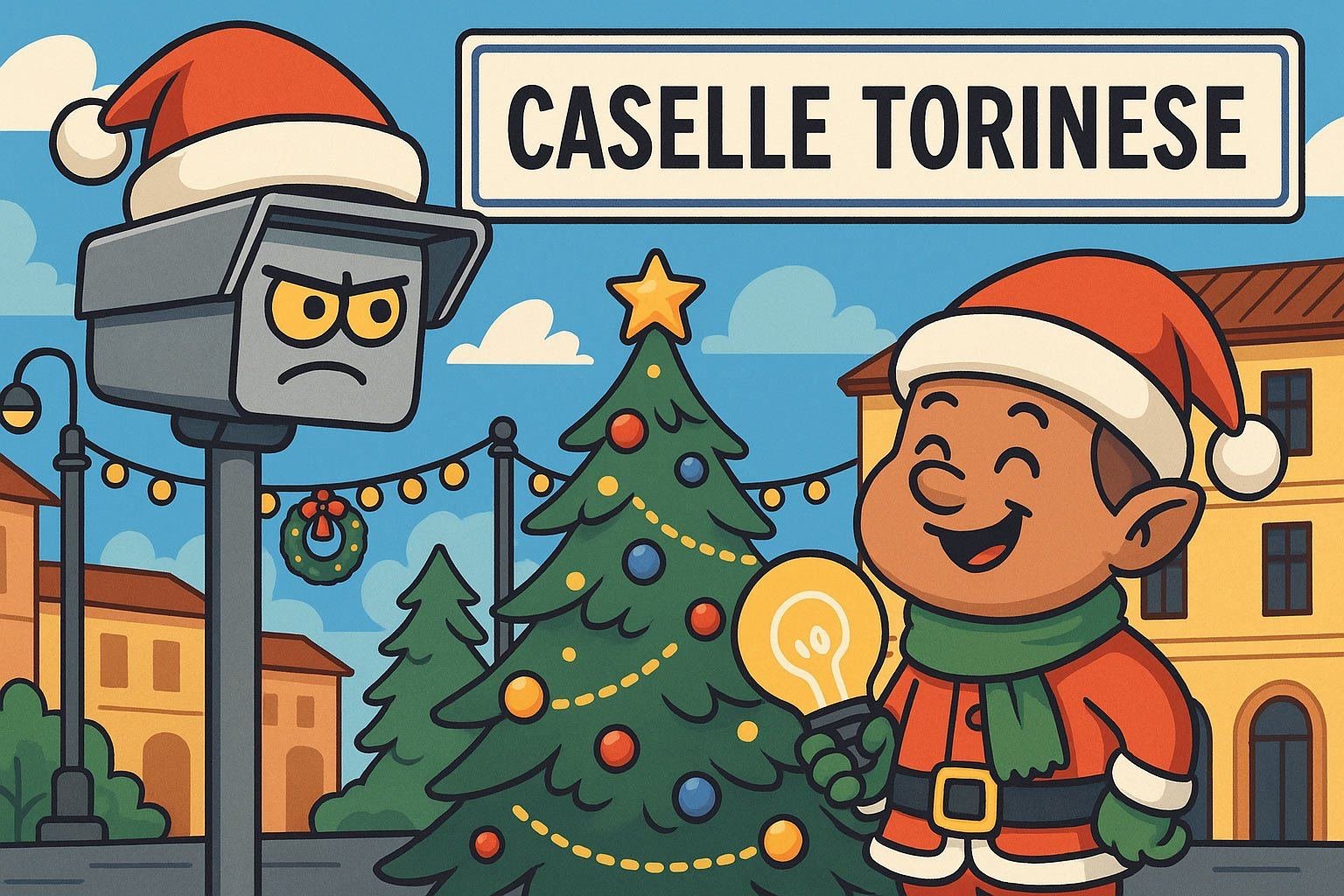 9 Dicembre: dal vicecomandante al tricolore, tra luminarie, caldaie scolastiche e occhi elettronici su tutta la città