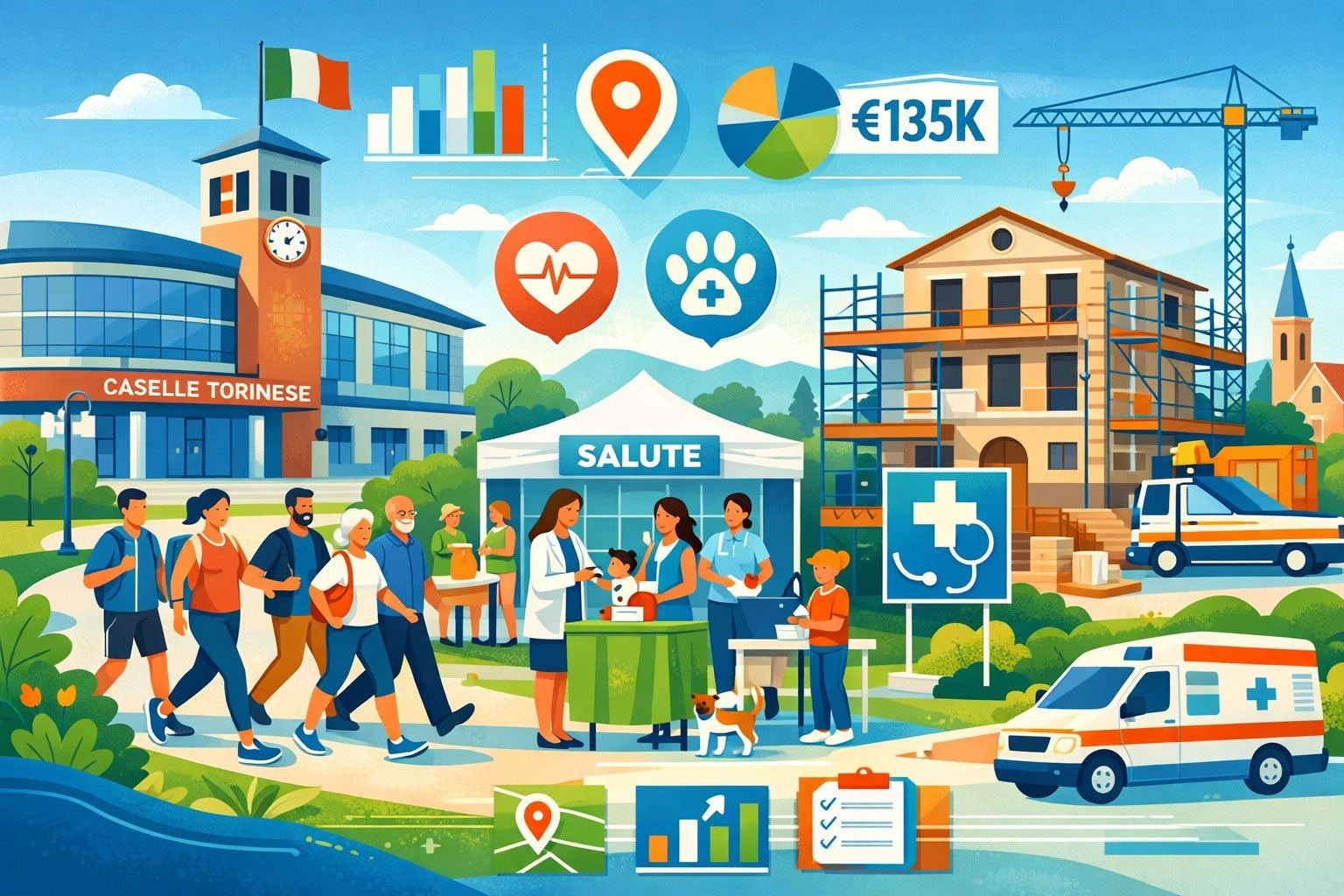 Settimana 10 – Tra salute, eventi e servizi: Caselle investe su comunità e futuro