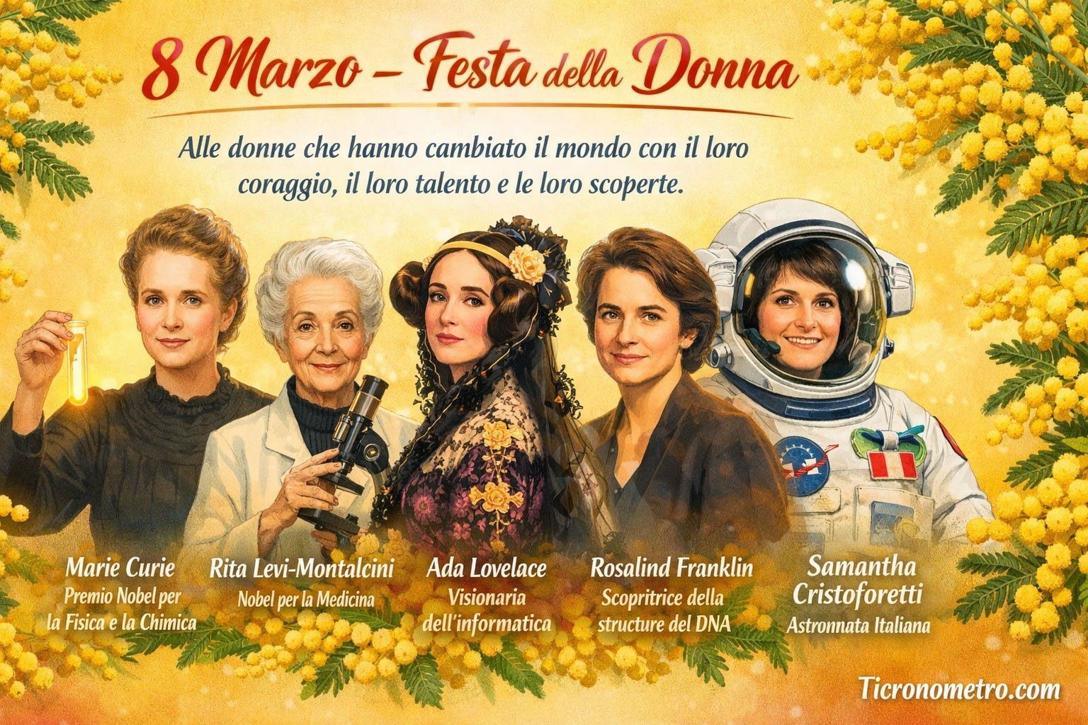L’8 marzo e le donne che hanno cambiato la storia della scienza