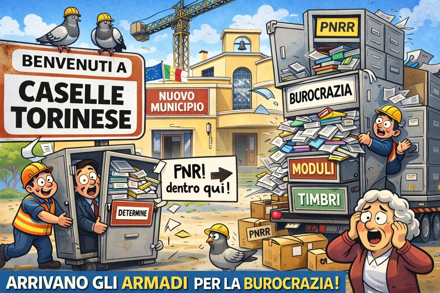 4 Marzo, armadi per il municipio, autovelox e lavori pubblici negli atti di oggi