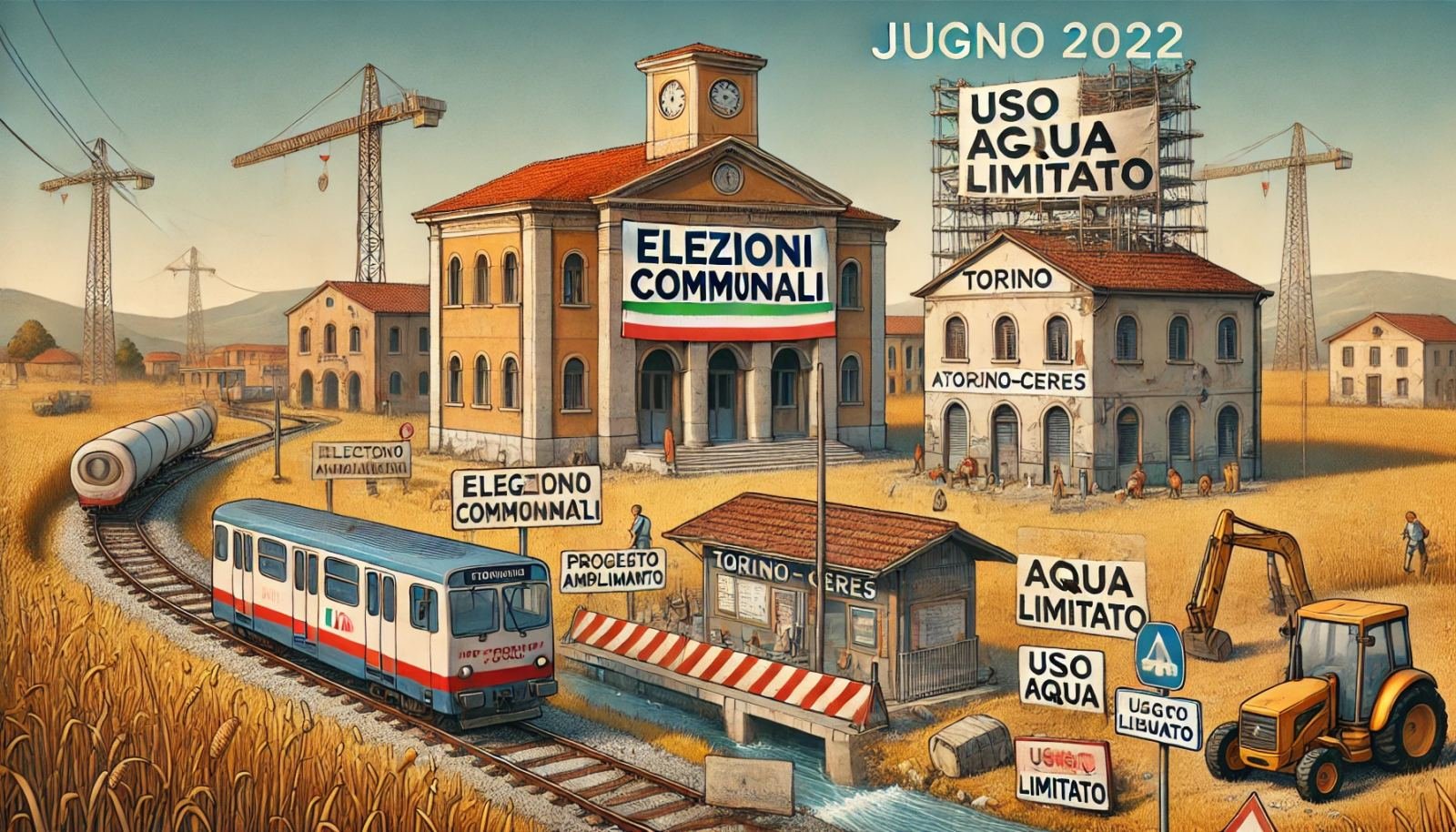 Giugno 2022: Elezioni, Progetti e Sfide per il Futuro di Caselle Torinese