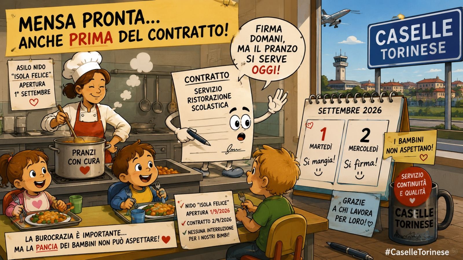 3 Agosto  quando la burocrazia rincorre la pasta