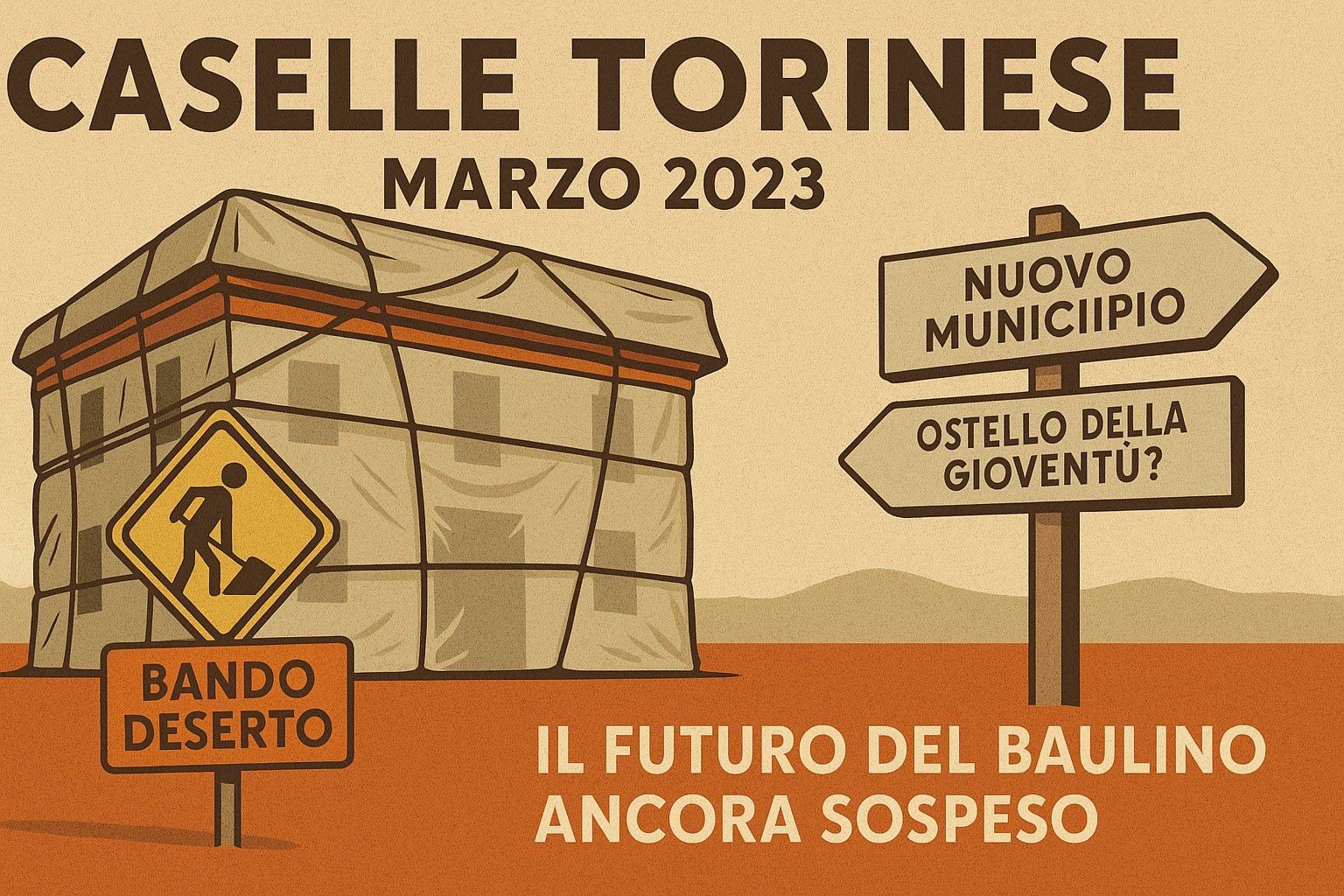 Marzo 2023: tra Baulino impacchettato, commissioni in tilt e cittadini in cammino