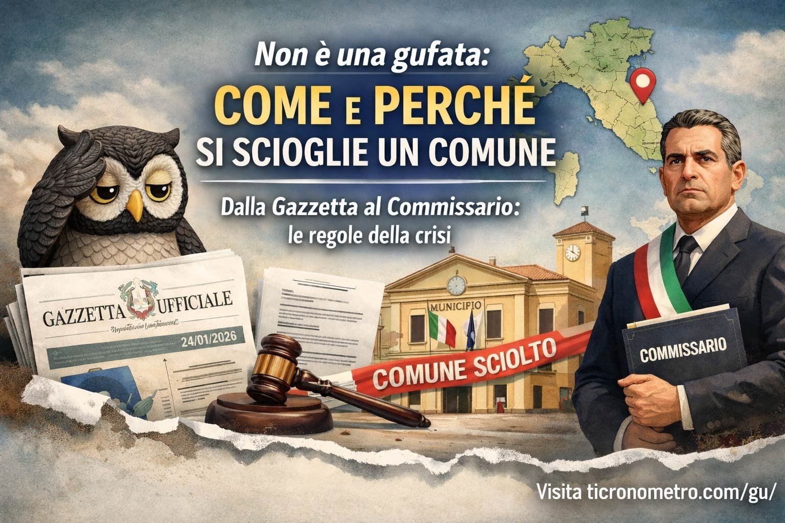 Lo scioglimento di un Comune spiegato senza burocratese
