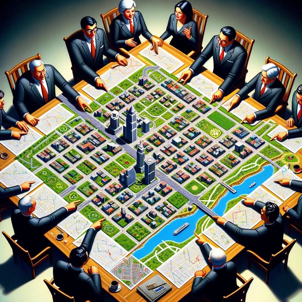 Il piano regolatore e  il sindaco di SimCity 2000
