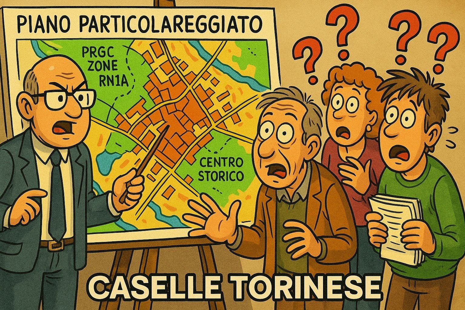 settimana 24, Caselle cambia volto… ma con il righello in mano