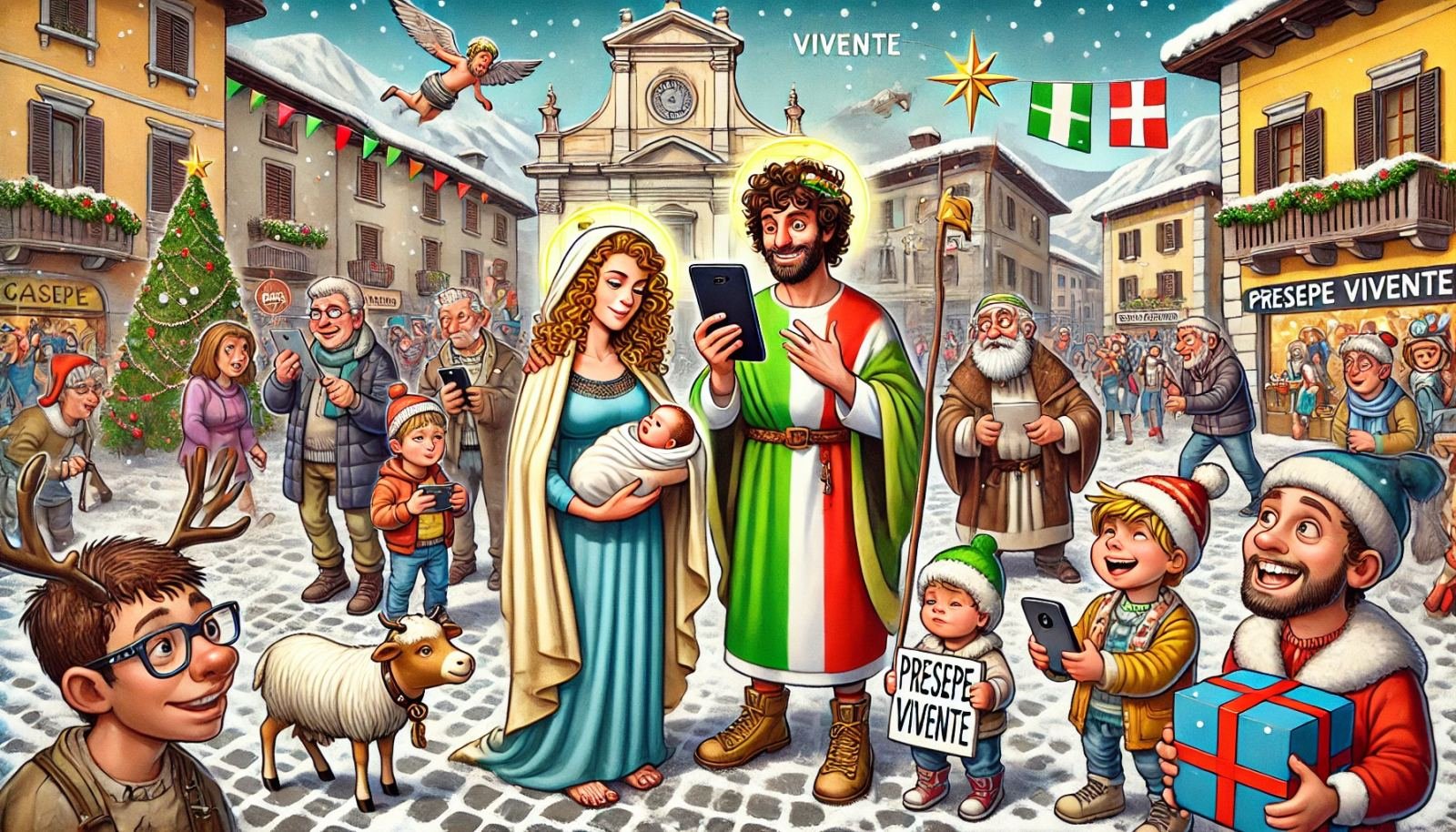 Settimana 47, Caselle Torinese tra Tradizione e Ironia: il Presepe Vivente che Unisce il Passato al Presente