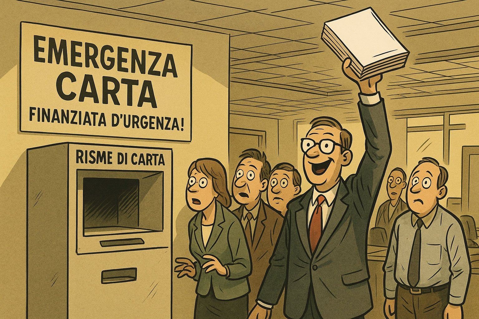 Settimana 26 – 2025: carta, chioschi, quartieri e rimborsi. Le scelte (strategiche) della macchina comunale