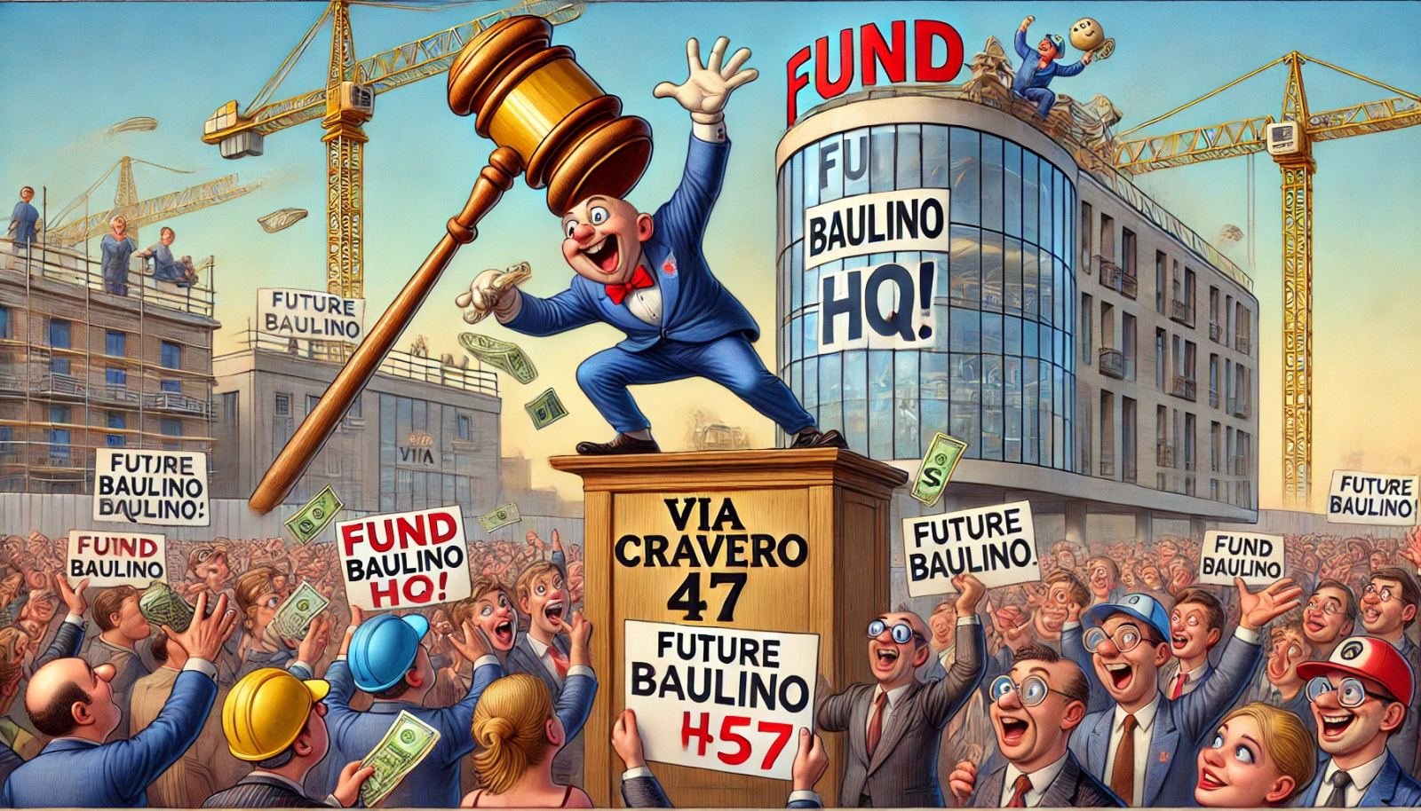 Settimana 45, Vendesi Via Cravero: Un’Asta per Finanziarie i maggiori Costi della Nuova Sede del comune al Baulino