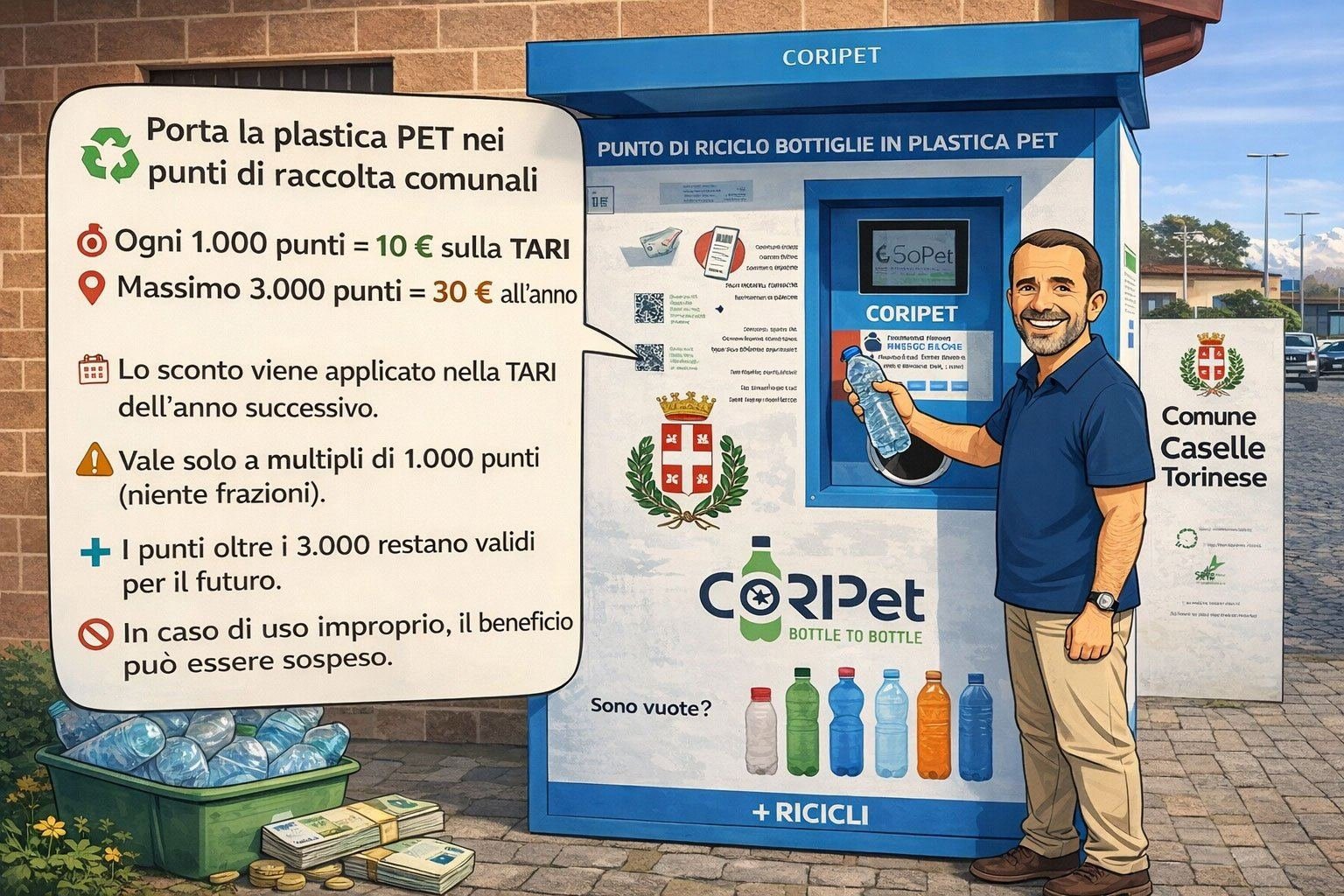 25 Febbraio, Porta la plastica, abbassa la tassa: la Determina 141 spiegata semplice,  approvato l'elenco beneficiari