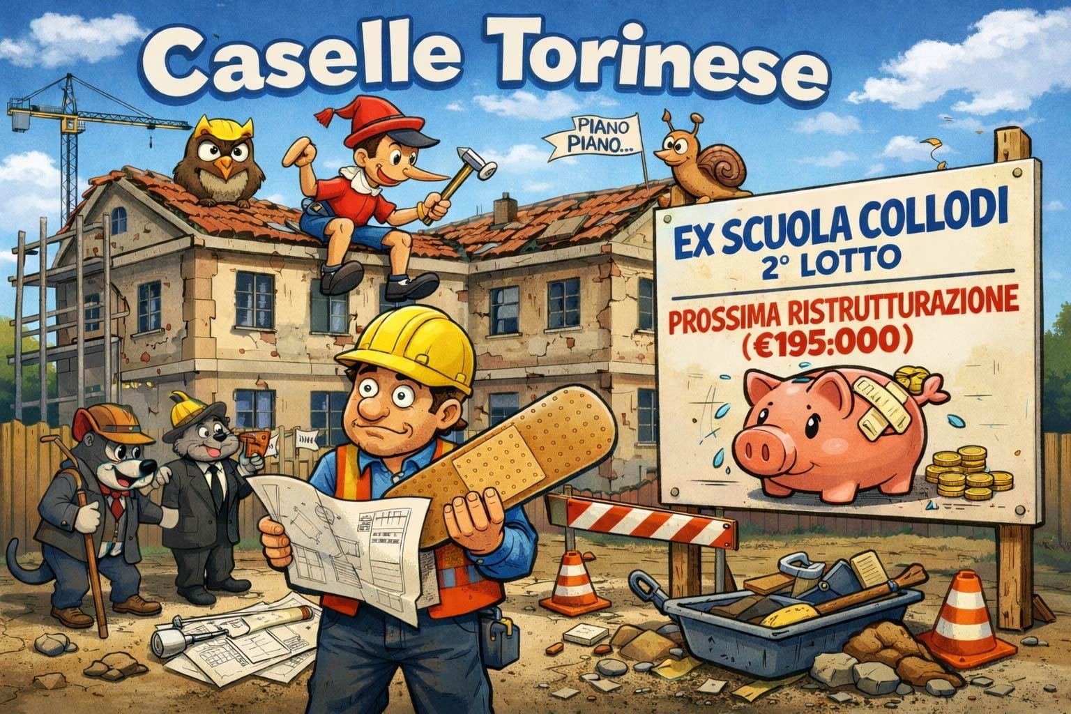 13 Febbraio, 195 Mila Euro di Speranza (e Ponteggi)
