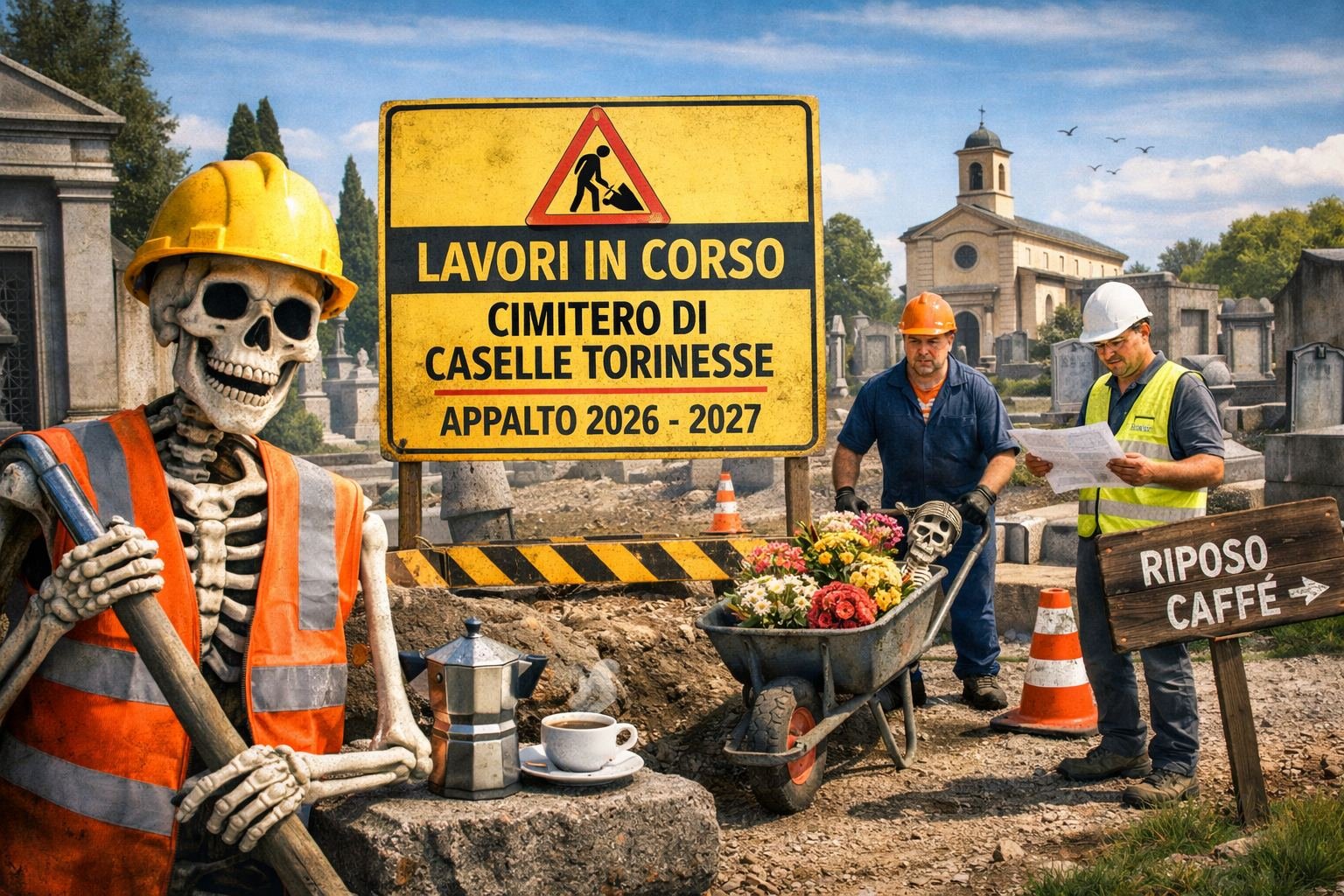 23 Gennaio, si lavora anche per l’eternità: atti, appalti e… cimiteri in manutenzione