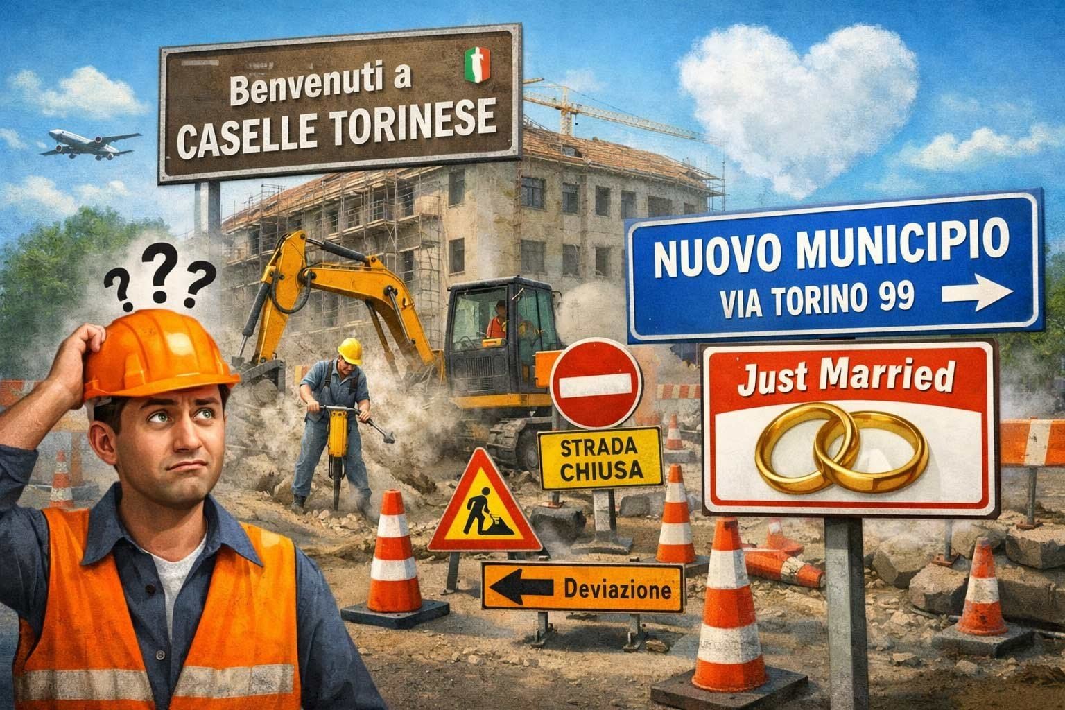 29 Dicembre Caselle a senso unico: l’amore va avanti, il traffico un po’ meno