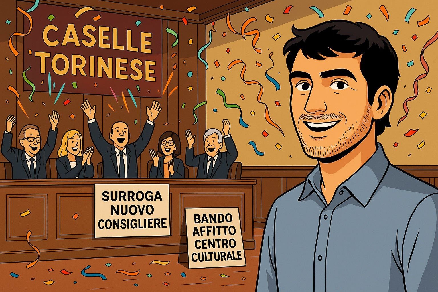 5 Dicembre, Consiglio comunale: entra Borello, si affitta il centro culturale (a partire da 83 euro al mese! x 10 anni)