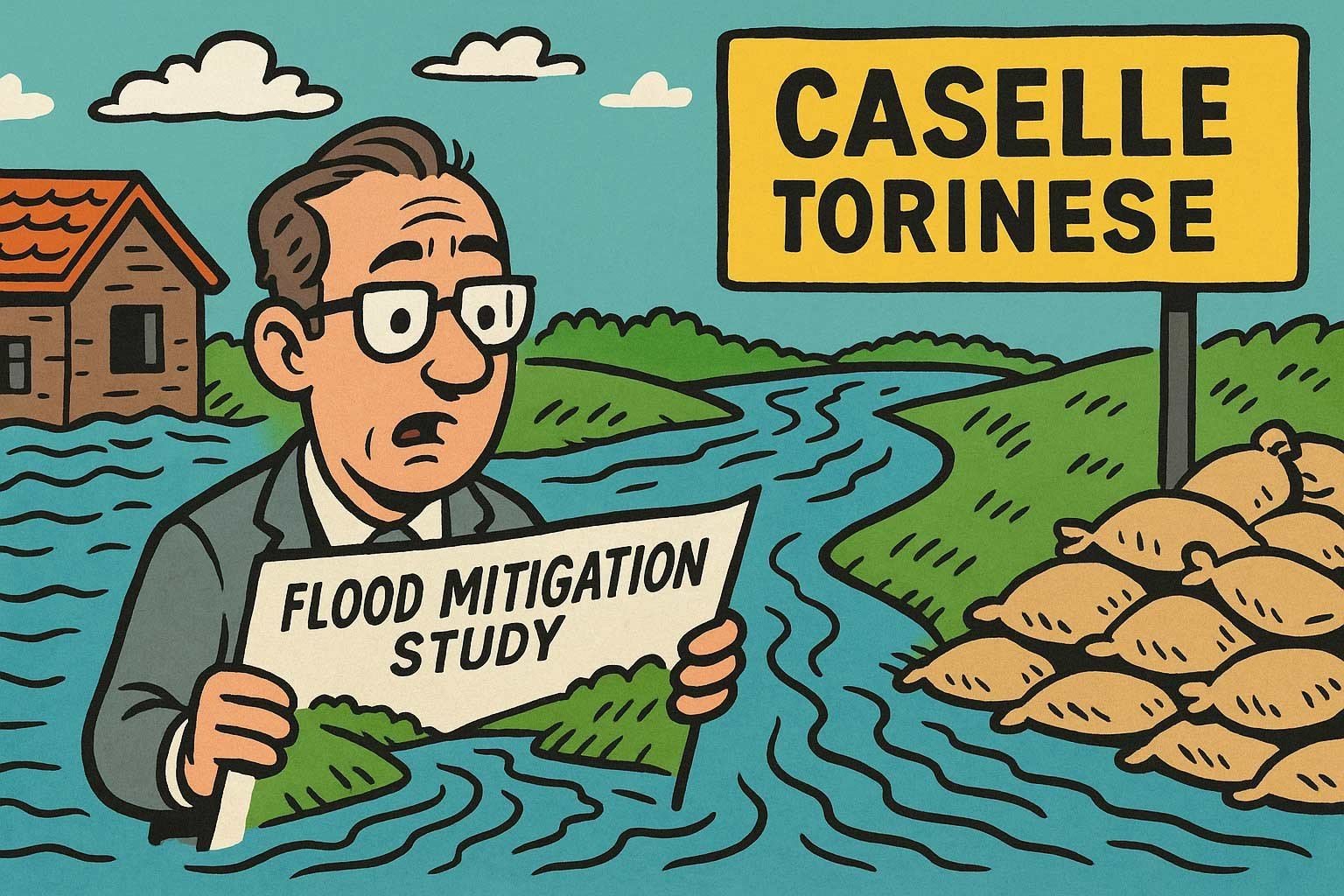 3 Ottobre, Dai torrenti alle multe digitali: il Comune di Caselle raccontato tra atti e ironia