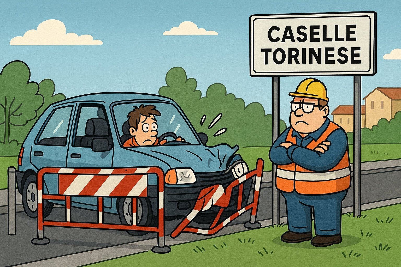14 Agosto Transenne, trattori e tubature: cronache semiserie dalla Caselle amministrativa