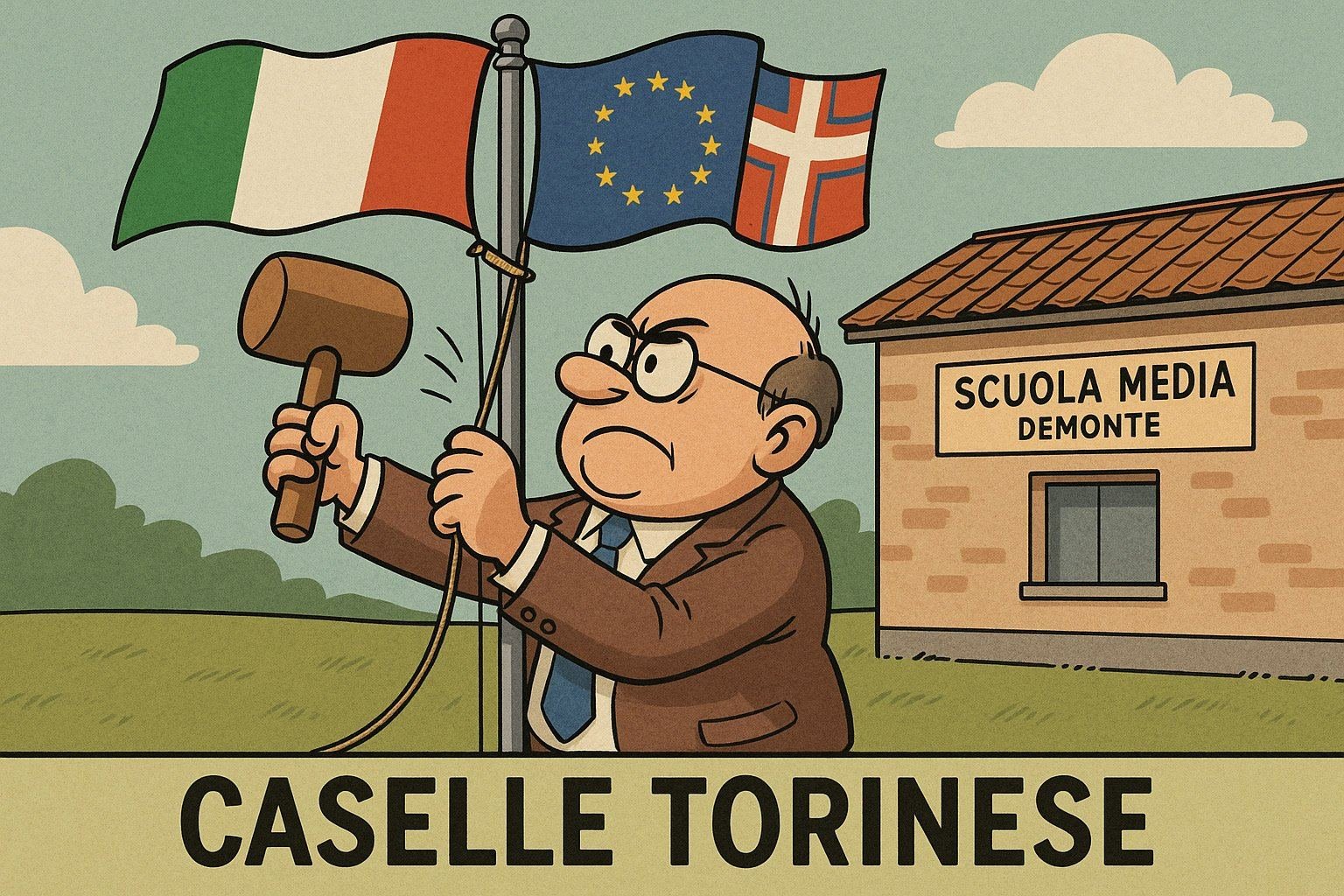 17 luglio – Tra bandiere nuove e soffitti