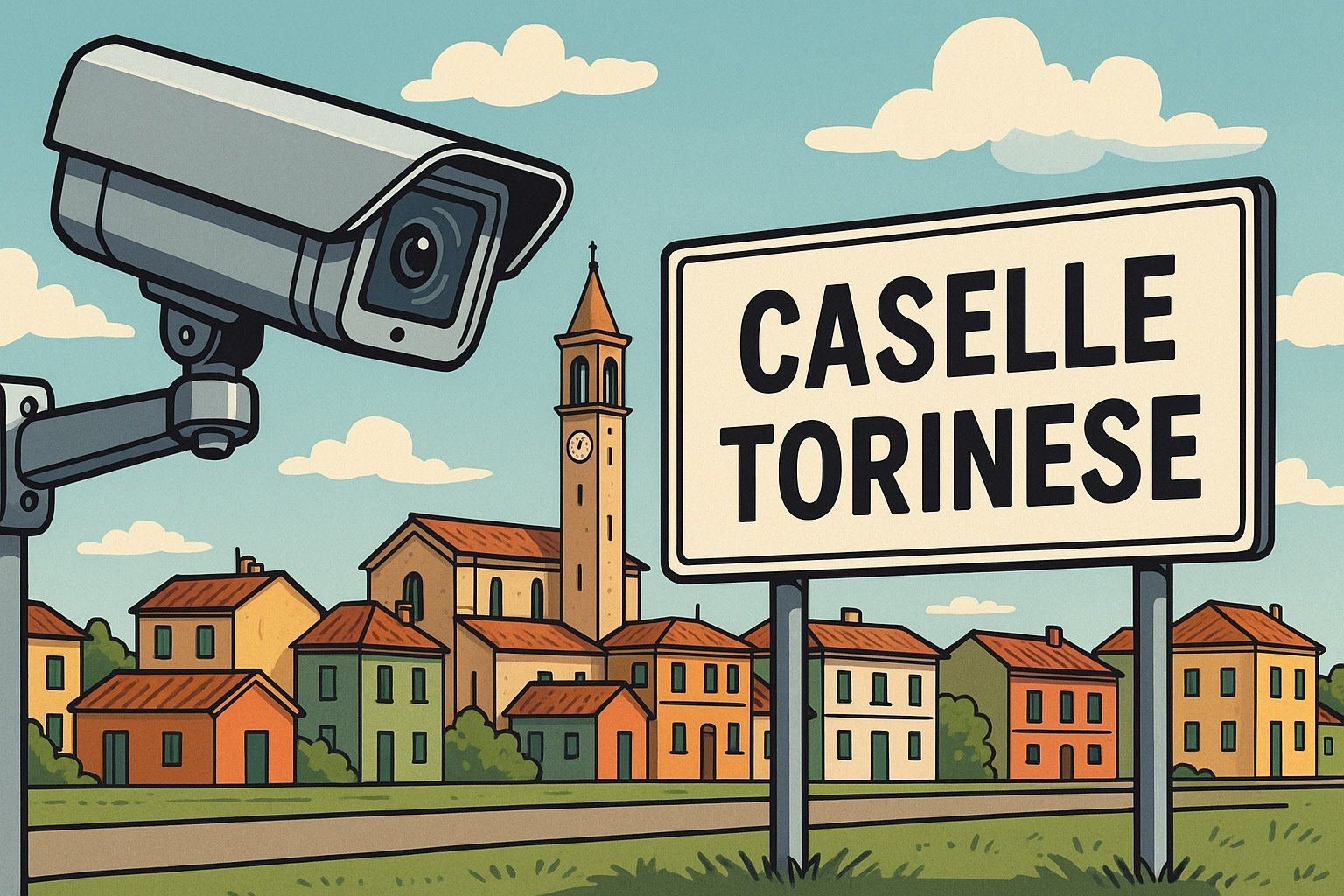 15 Luglio Caselle sotto controllo: la città più sorvegliata della galassia (o quasi)"