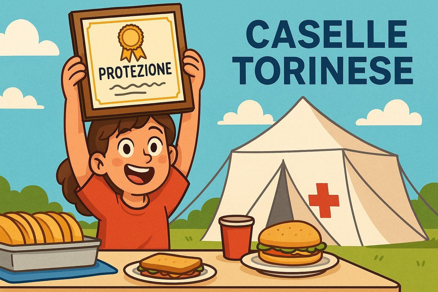 Protezione, Panini e Pergamene: il 14 luglio a Caselle Torinese si va in campo (scuola)
