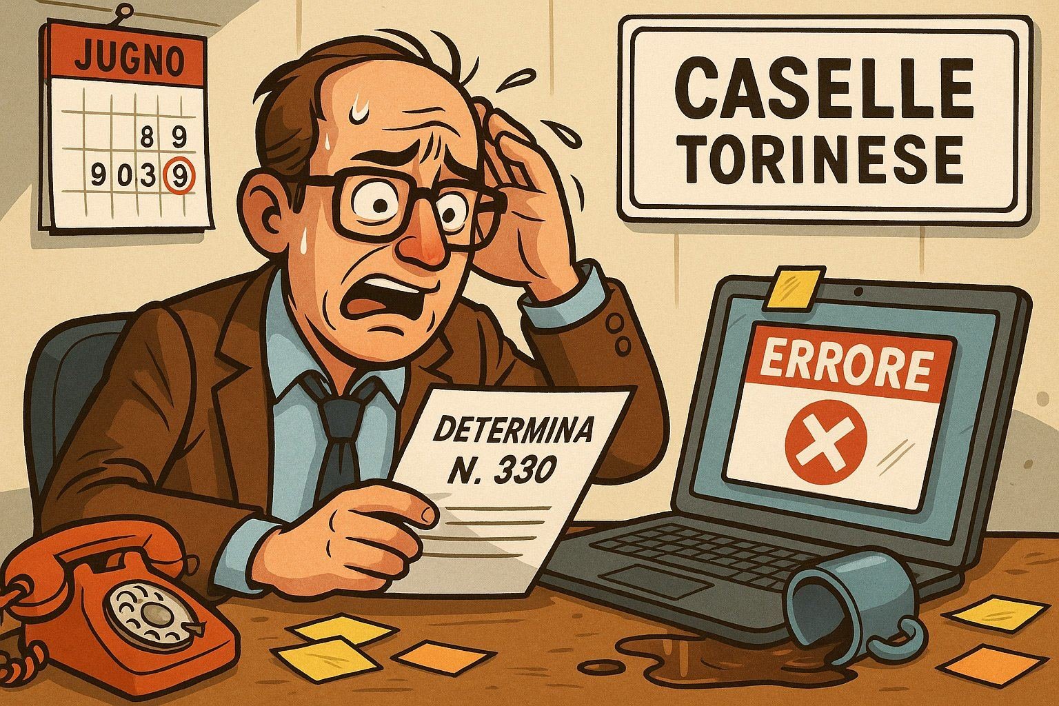 Errore MEPA e strade chiuse: le determine e ordinanze del 30 maggio da Caselle Torinese