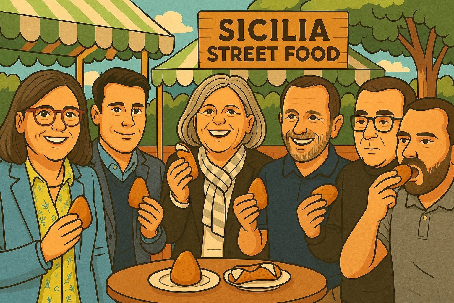 14 Maggio Tra arancini, collaudi e verbali