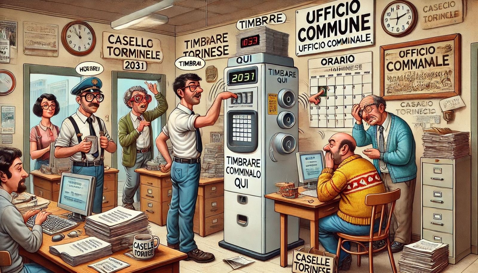 15 Aprile, Il tempo è denaro (anche per il Comune): nuovo sistema presenze da oltre 26mila euro… e a proposito di datacenter e termovalorizzatori..... grazie