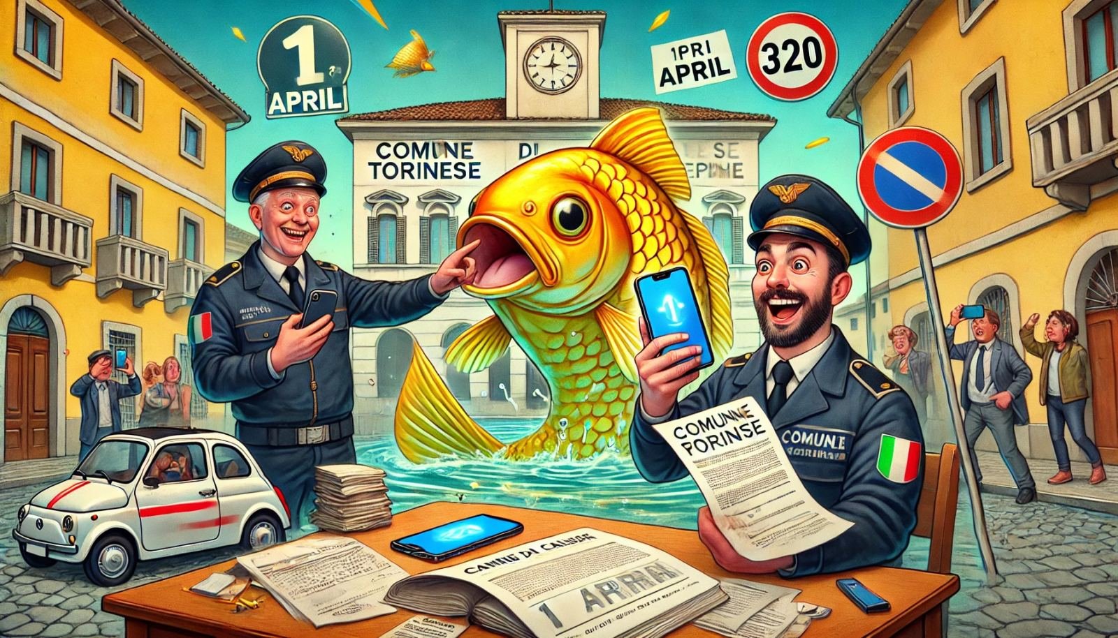1 Aprile, Un pesce d’aprile… tutto in regola: tra telefoni, divieti e contratti in vacanza!"